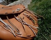 Leather Western Style Saddle Bags