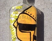 DOOM "I Get No Kicks..." based bottle art