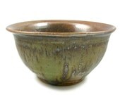 Faceted Clay Bowl - Handmade Wheel Thrown Ceramic Stoneware Pottery - Ships Today