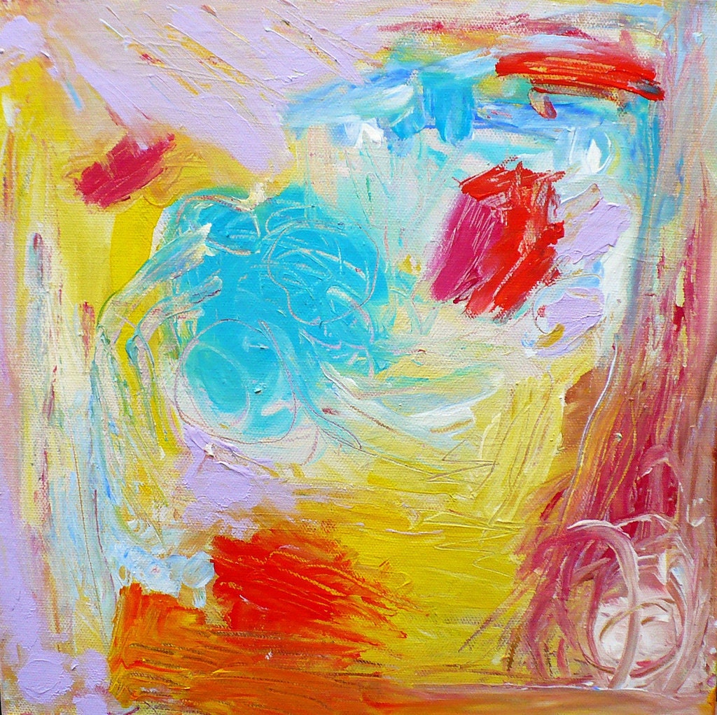 Original Abstract Acrylic Painting 'Cacophony'