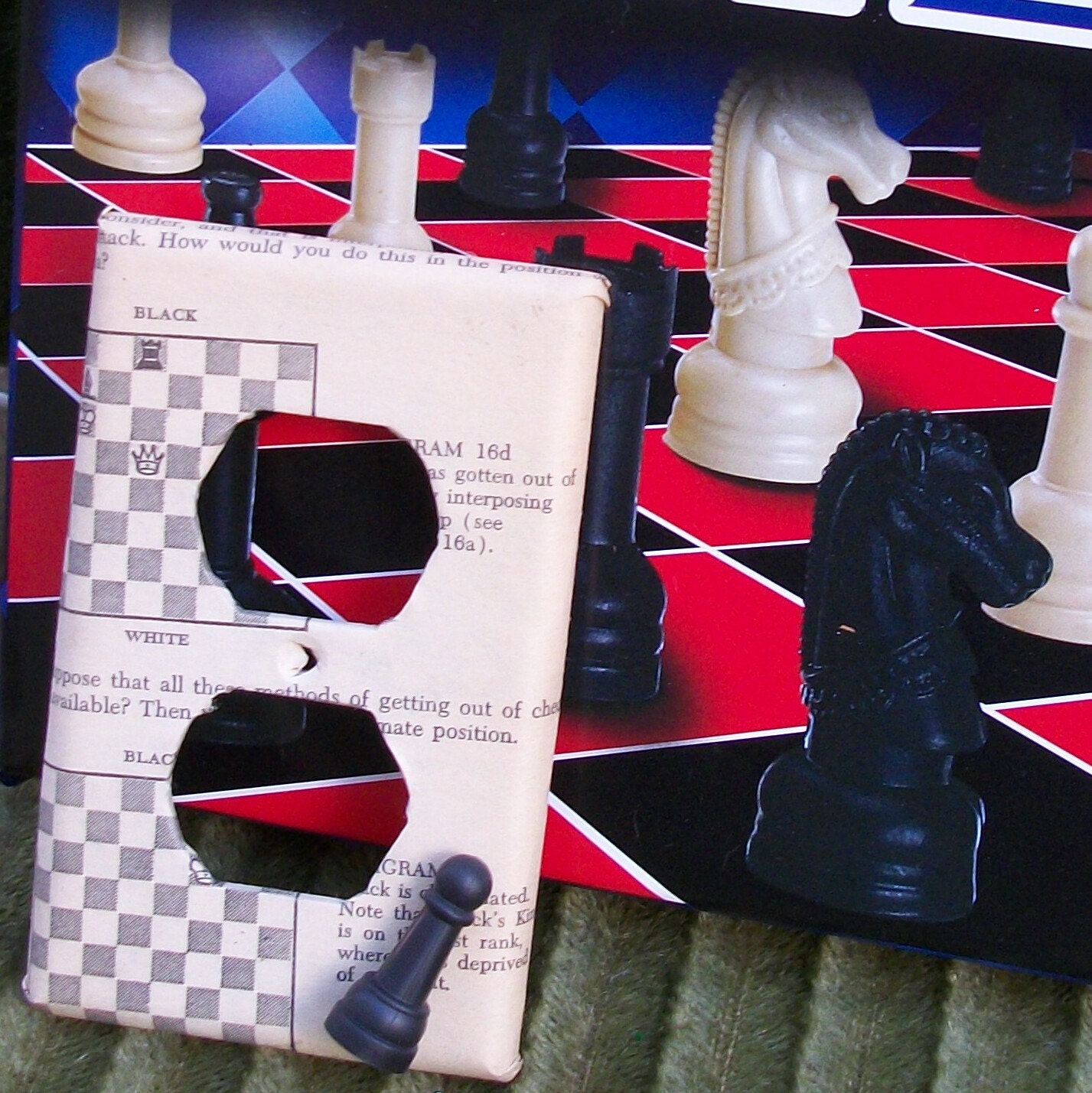 Chess Light Switch Cover