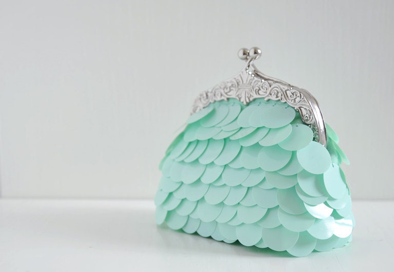 Pastel Lake clutch - overdo Pastel Lake clutch - overdo