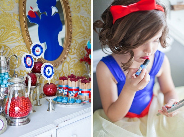 FAIRY TALE Birthday Party - Customized Fairy Tale Classics Printables - Printable Coordinating Design Accessories Collection