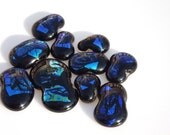 Dichroic Bead Grab Bag: Blue