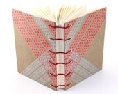 Washi Tape Journal - Handmade Coptic Stitch Blank Book