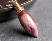 Gemstone Necklace -    Handmade Jewelry,    Gemstone Jewelry,  AAA,   Oxidized  Silver,    Wire Jewellery,  Mookaite Jasper