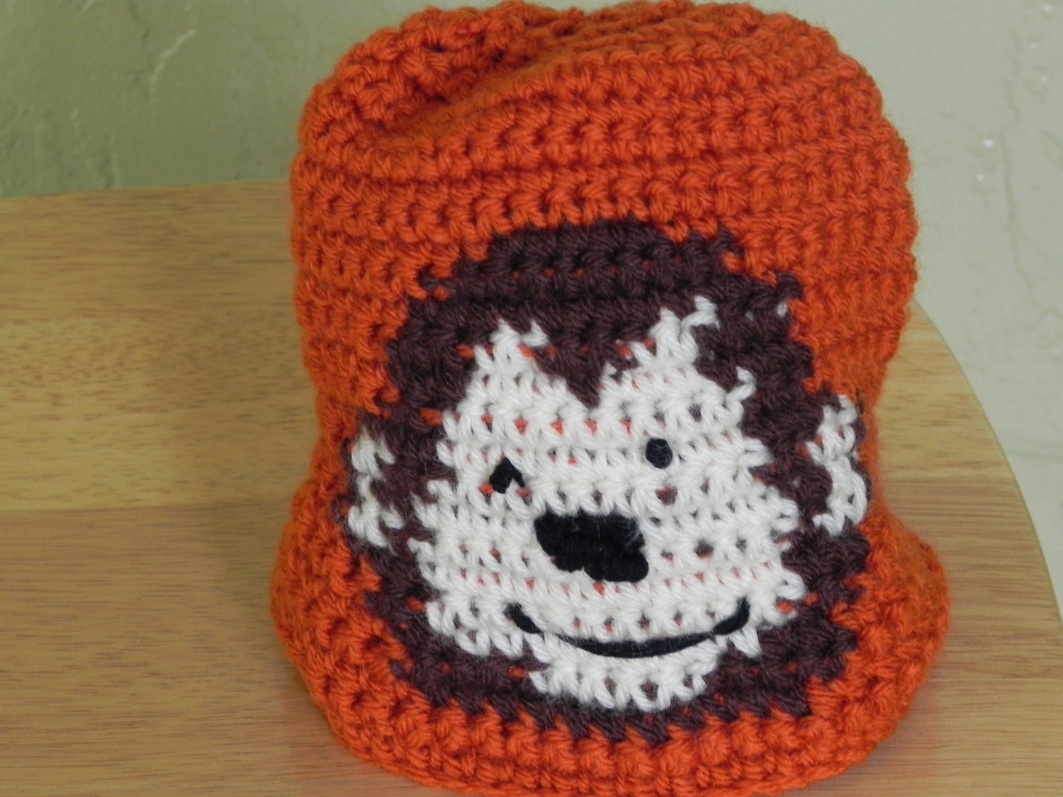 Orange Monkey Around Hats (lg)