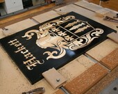 Custom order for Michelle : Man Cave Sign, Personalized, Carved, Wooden Sign, Custom Sign, Western Cedar