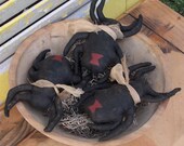 Primitive Black Widow Spider Bowl Fillers- Ready to Ship