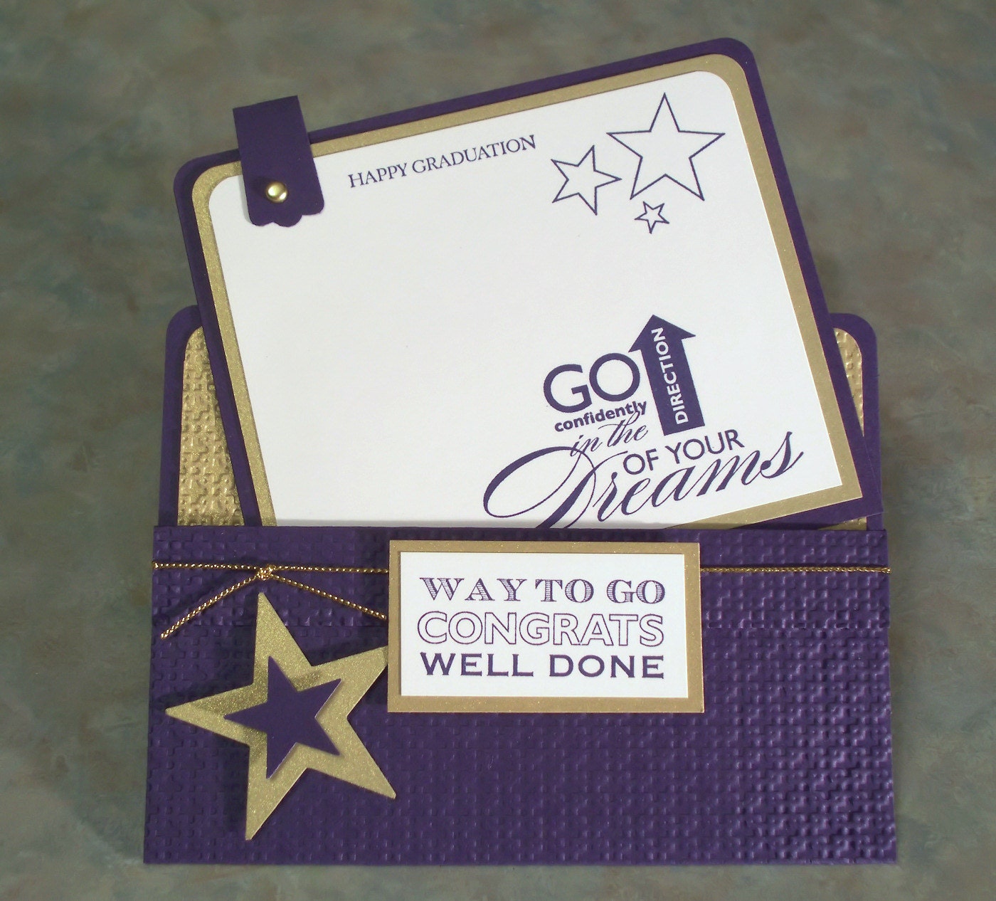 Congrats Graduation Card using Stampin Up Starring You