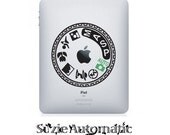 iPad Decal Nikon D90 Mode Dial