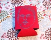 Philip Seymour Hoffman koozie (Red)