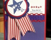 Congratulations Graduation Card using Stampin Up Sprinkled Expressions