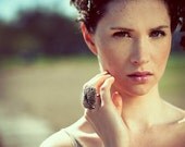 Bolete Fungi Statement Ring