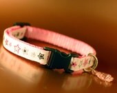 Breakaway Safety Collar - Stars with Fish Charm