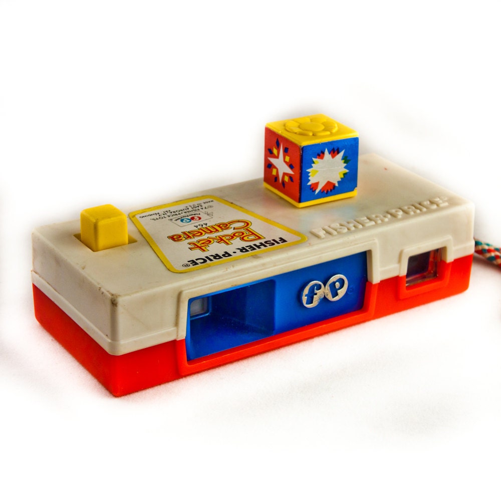 Vintage Camera Fisher Price Toy 1973