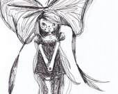 Funny Little Thing 8x10 sketch print
