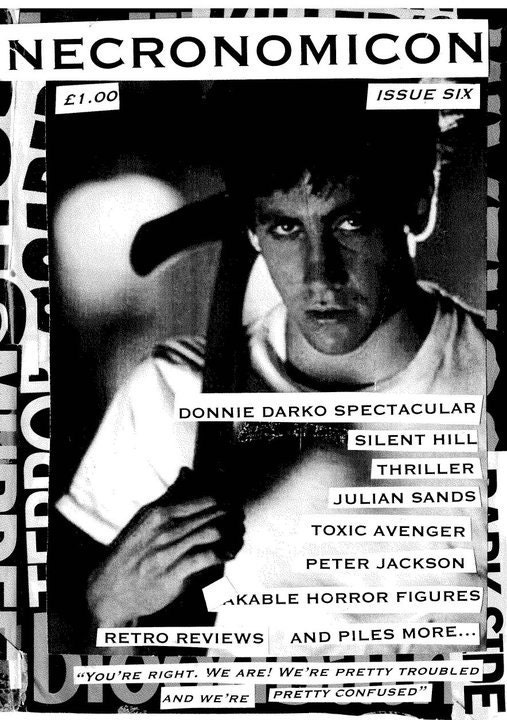 NECRONOMICON Issue 6 UK horror fanzine zine Darko