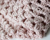 Granny Square Blanket, Cotton Baby Blanket, 30inx30in, Sleeper Blanket, Boy Girl Unisex Blankets, 100% Egyptian Cotton