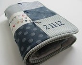Baby Boy Quilt With Custom Hand Embroidery by Dolce Dreams