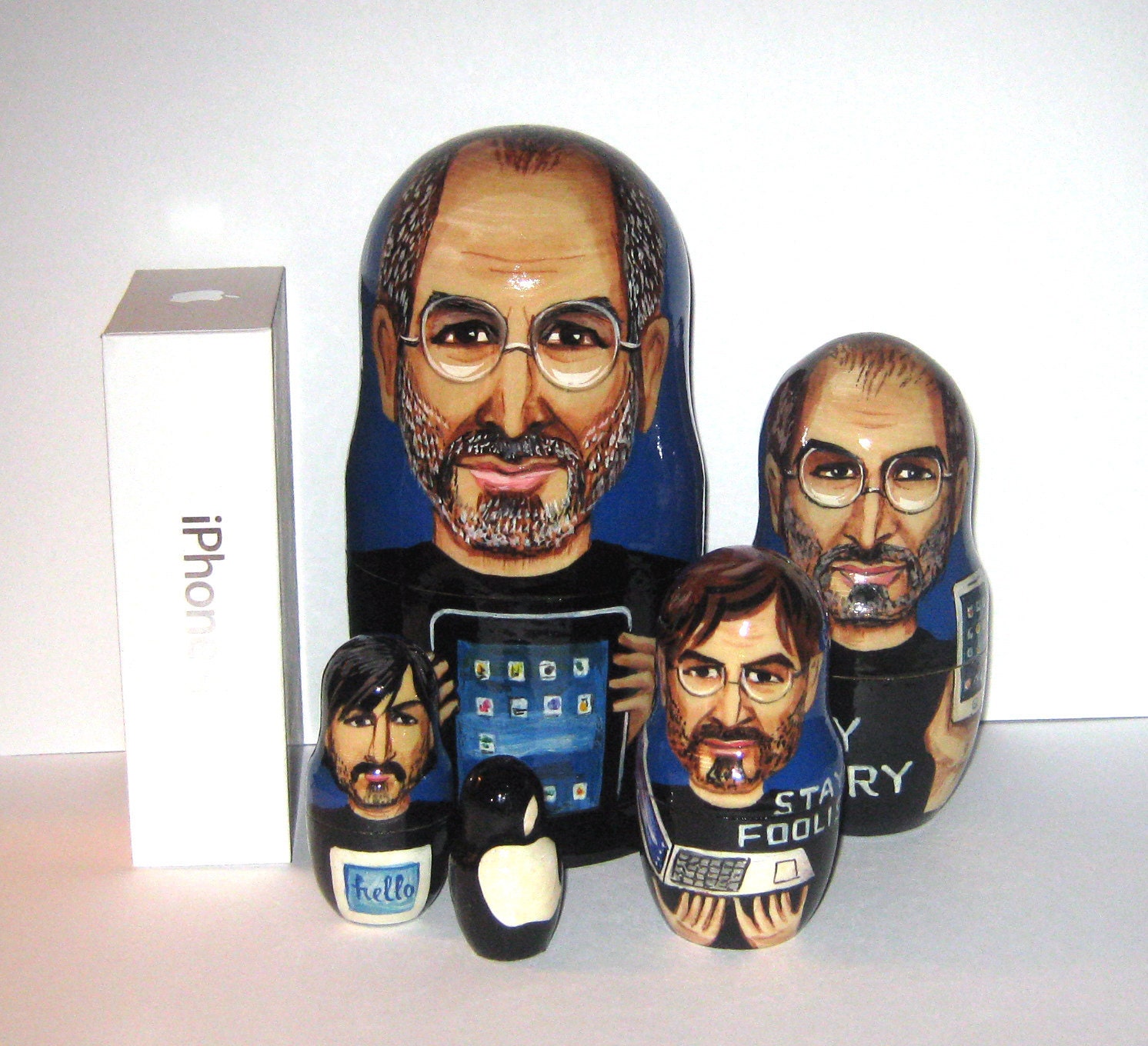 Steve Jobs nesting doll