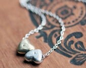 Personalized mothers bracelet - dog mom - cat mom - recycled 14k gold - sterling silver - custom initials