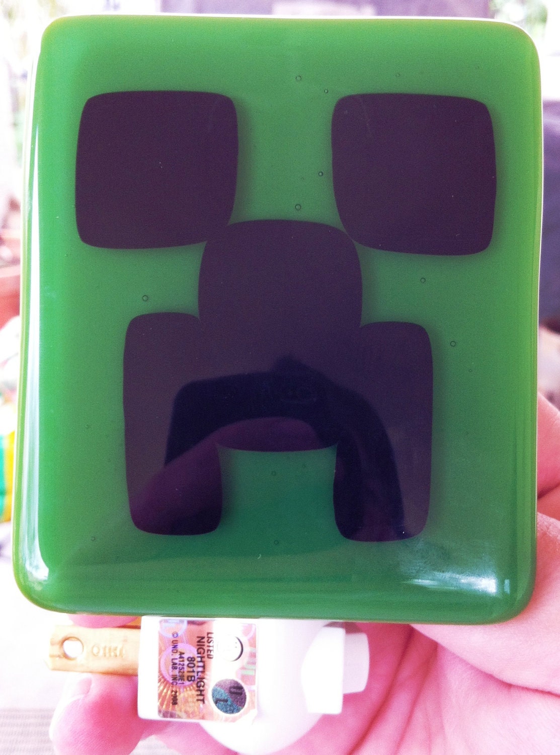 Minecraft Creeper Night Light