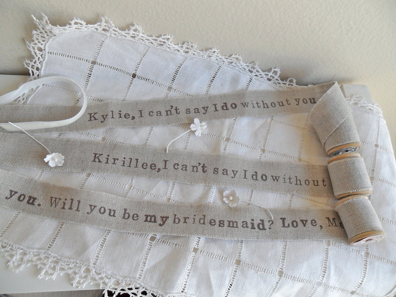 Will You Be My Bridesmaid Personalized Gifts