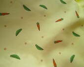 Fabric, Peas And Carrots, Pique