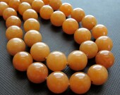 Hand Knotted Red Aventurine Necklace Peach Stone Long Necklace Mothers Day