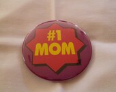 Happy Mother's Day Number 1 Mom Magnet