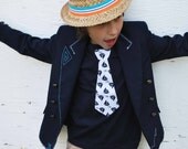 BOATS  NECKTIE APPLIQUE fine jersey t-shirt.... Very cute summer ouftit... Great church, Birthday outfit or family pictures