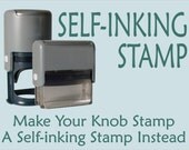 Make Your Knob Handle Stamp Self-inking
