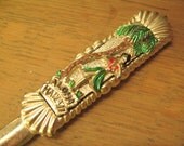 Vintage Hawaii Aloha Letter Opener with Hula Girl