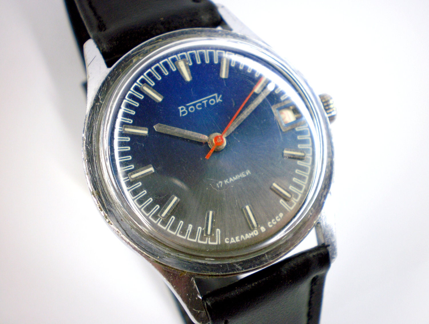 Vintage Wostok mechanical watch from Soviet/Ussr