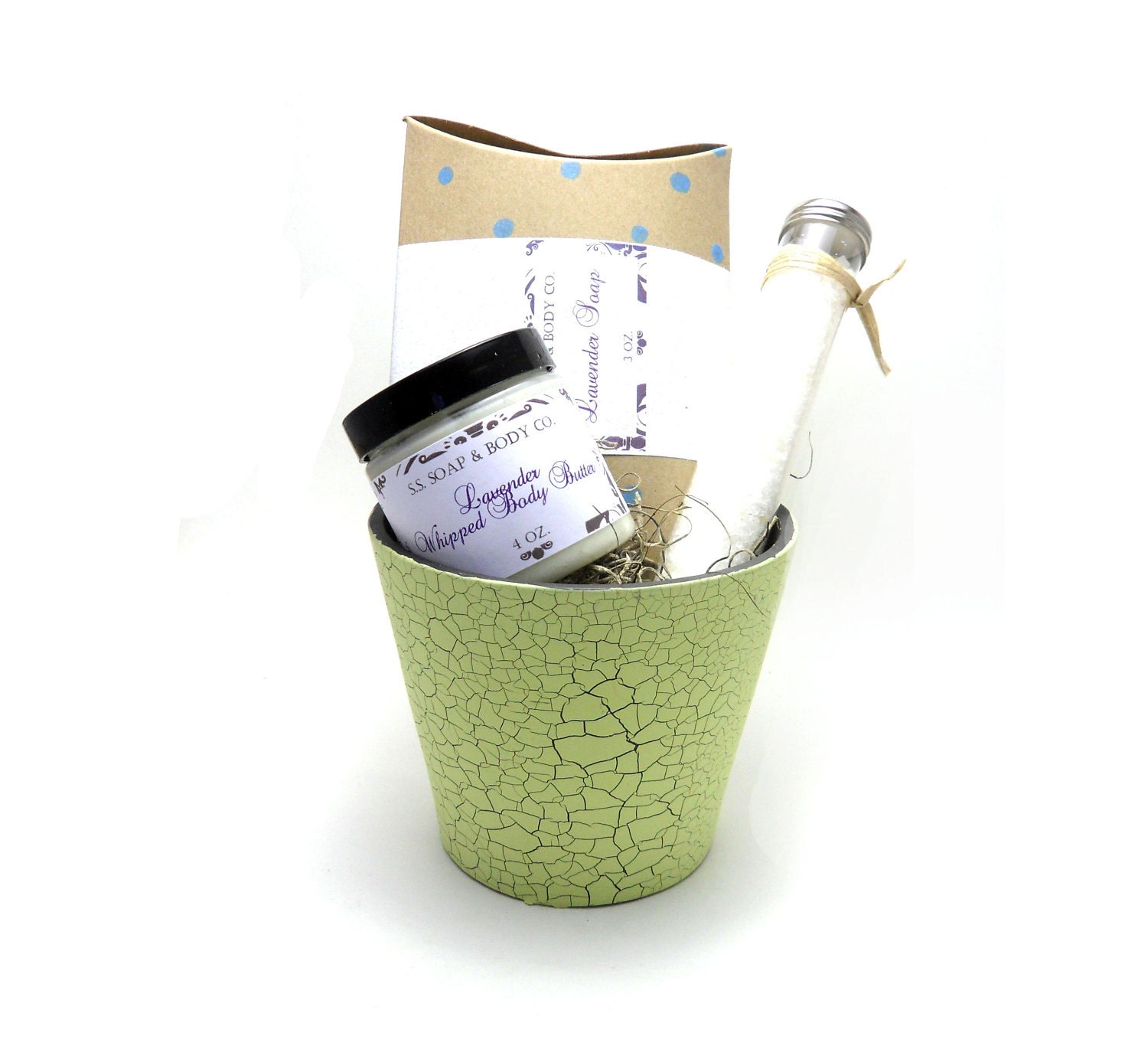 Build Your Gift Set - In Garden Planter - Soap - Whipped Body Butter - Bath Salt