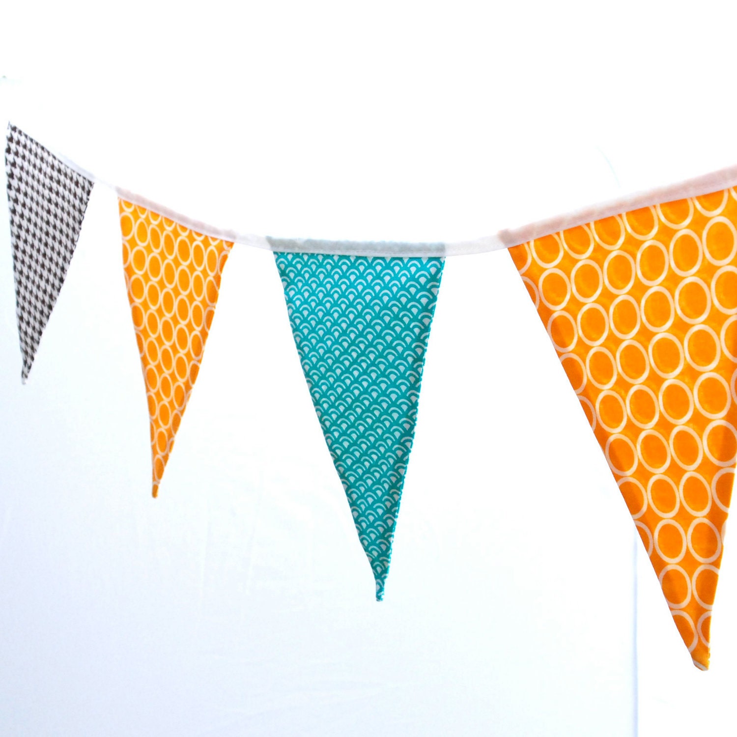 Bunting Fabric Pennant Banner for Children's Rooms
