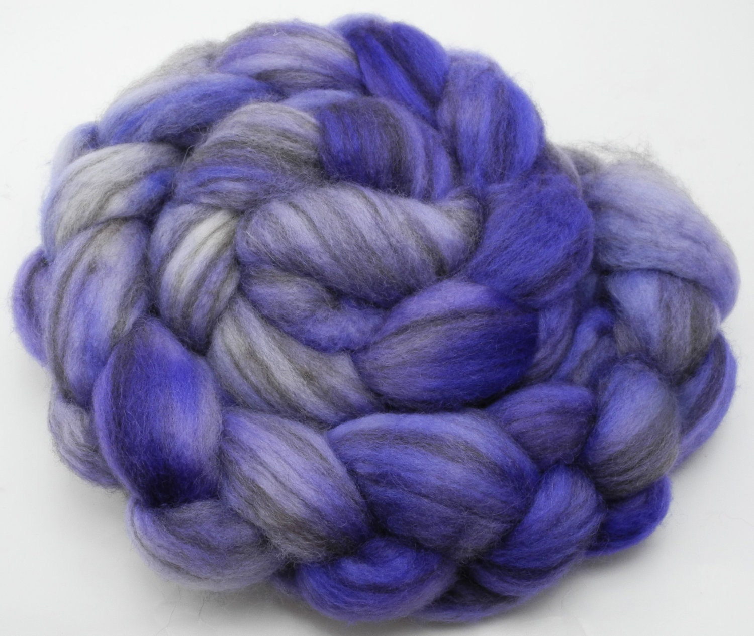 Hand dyed roving (hand dyed combed top) - mixed bfl wool