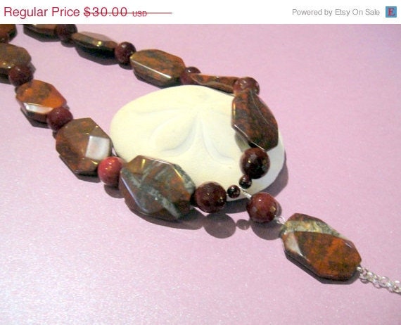 MothersDaySale The River Runs Red                     (Red River Jasper)