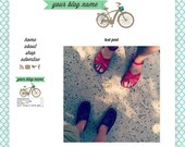 A Beautiful Life- Premade Blog Design for Blogger Blogs