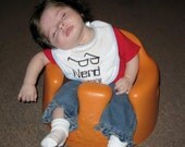 Nerd in Training Baby Bib