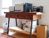 Credenza - Reclaimed Wood Office Credenza