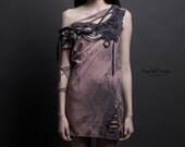 One of a kind reconstructed tunic dress KD128