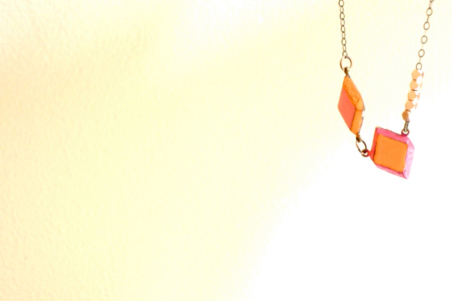 fascination street (pink & orange neon - OOAK)