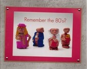 Remember the 80's-Handmade Greeting Card for Vintage Lovers-ET-Extra Terrestrial
