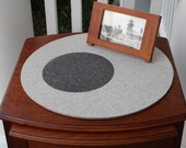 The Asymmetrical Felt Pad in 5mm Virgin Merino Wool Felt