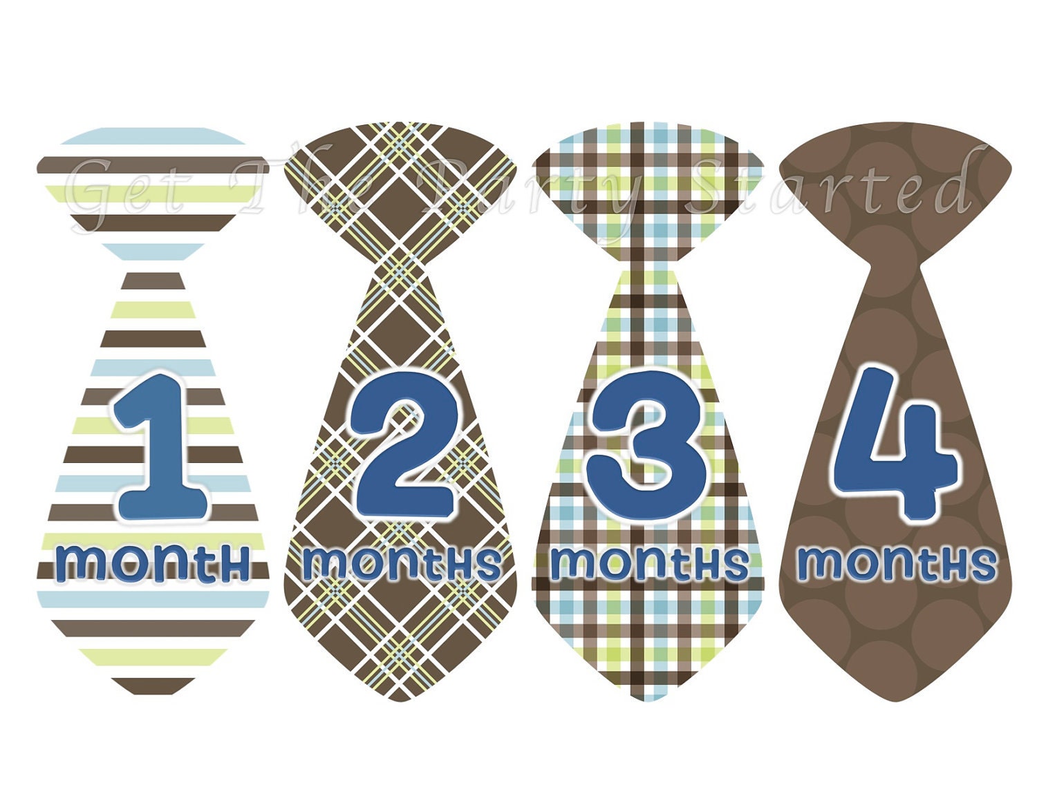 Baby Month Stickers Baby Monthly Onesie Stickers Blue Brown Preppy Boy Sticker Tie Month Onesie Stickers Baby Shower Gift Photo Prop Louis