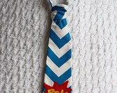 Boy's POW necktie tie SEWING KIT by LillyAnnaKids