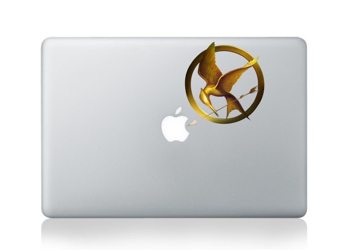 Hunger games - Macbook Decal Macbook Stickers Macbook pro air Decals  Apple Decal iPad sticker Laptop decals