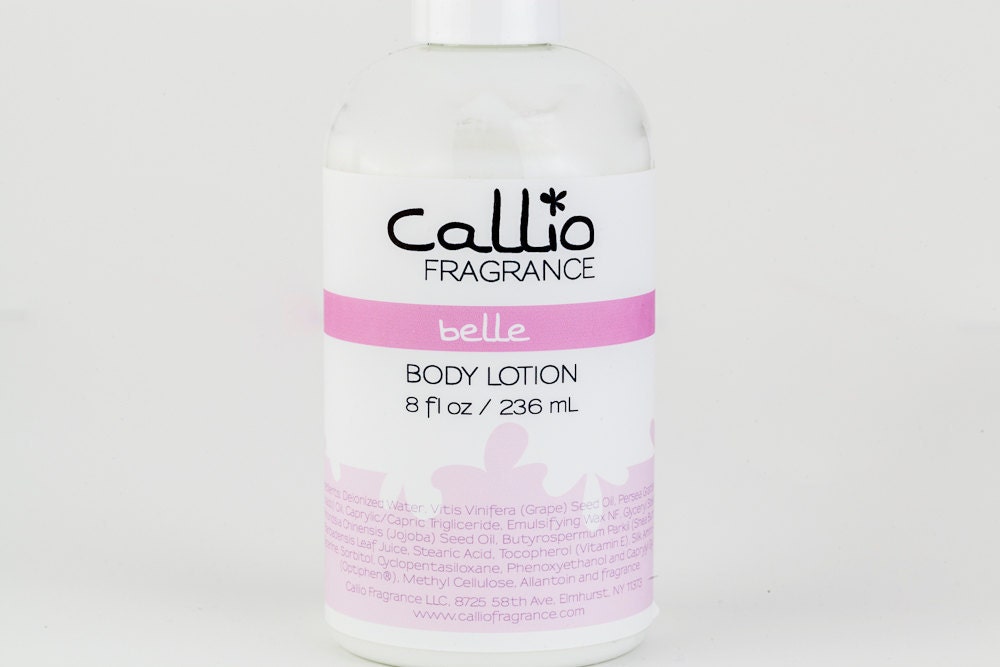 Belle Body Lotion peony and powder body lotion